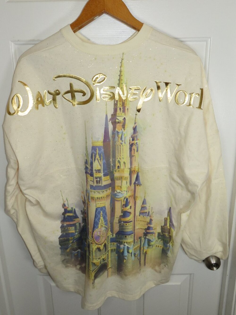 Walt Disney World Cinderella's Castle 50th Anniversary Spirit Jersey XL NWOT